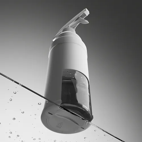 Botella pulverizadora de plástico con gatillo