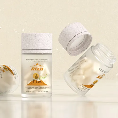 Botella con tapa giratoria