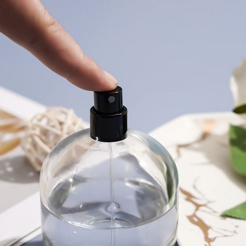 Botella Ovalada, Mate y Transparente para Perfume